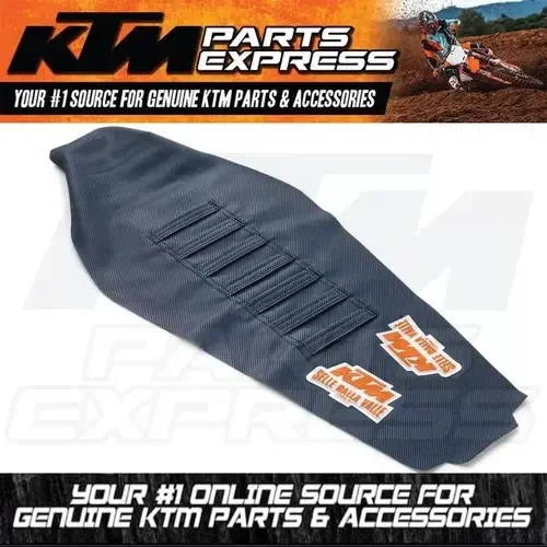 NEW KTM FACTORY SEAT COVER 125 150 250 300 450 SX SXF XC XCF XCW EXC 79207940050