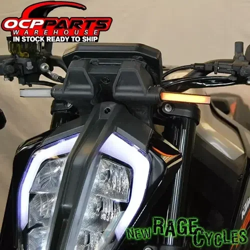 NEW! New Rage Cycles Front Turn Signals for 2018 & Up KTM 790 890 Duke