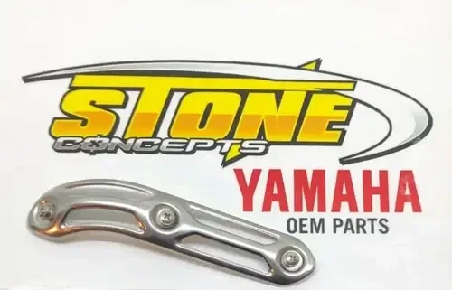 New OEM Yamaha 2009-2025 YFZ450R Exhaust Header Head Pipe Heat Shield w/screws