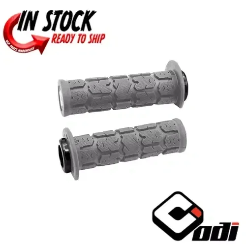 ODI ATV WATERCRAFT LOCK ON GRIPS ROGUE 2.1 7/8″ HANDLEBAR GREY/BLACK