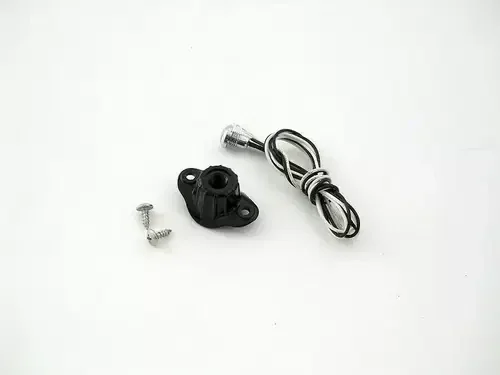Old School Single Switch Kit Black for Harley Davidson by V-Twin