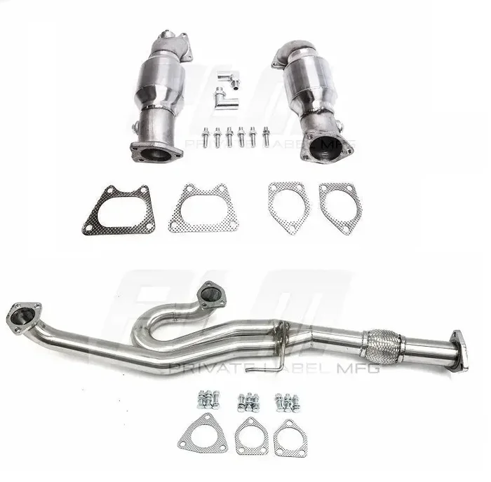 PLM Primary Catalytic Converters PCD & J-Pipe Acura TL 2004 – 2008 Combo