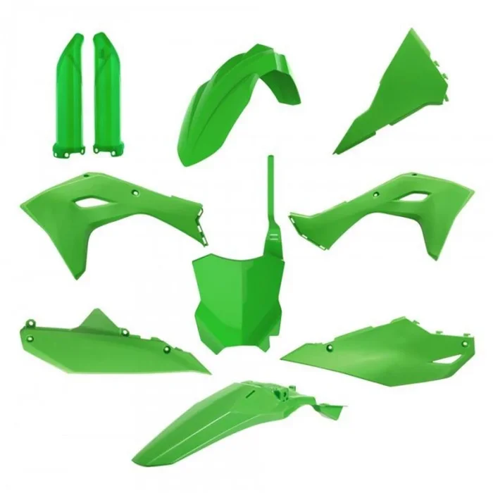 Polisport Body Kit – With Fork Guards – Green for Kawasaki – KX 450 F 91361