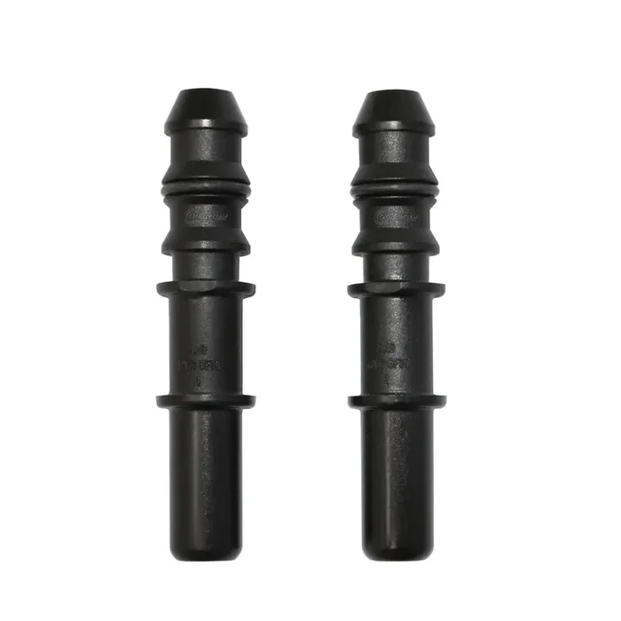 QFS Straight Push Lock Fitting, 9.89mm, QFS-FT-PL989