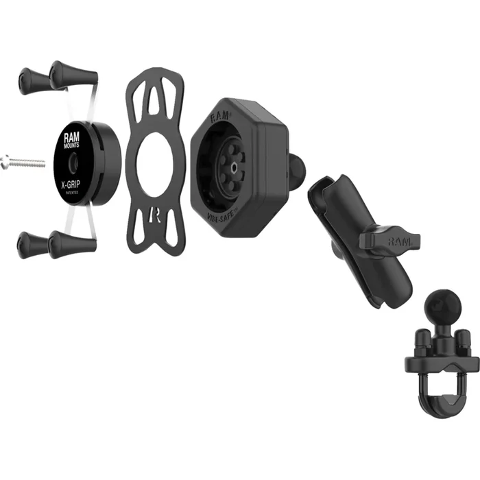 RAM MOUNTS 0603-1127 RAM-B-149Z-UN7-462 X-Grip® Mount Kit Mount Kit – X-Grip® – Vibe Safe™ – U-Bolt – Medium