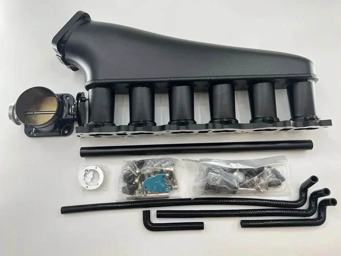 RB20 RB20DET Intake Manifold Fuel Rail Throttle Body 90mm GTR Skyline TB Swap US