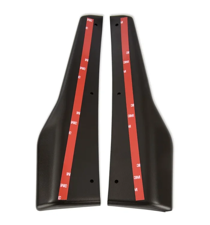 Rear Side Splitters (Black) for Mustang 2015-23 | #JR3B-6510131-AB | Drake Muscle Cars