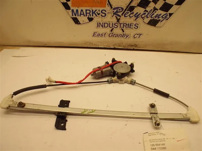 REAR WINDOW REGULATOR Tracker 1999 99 00 01 02 03 04 Right – MRK183529