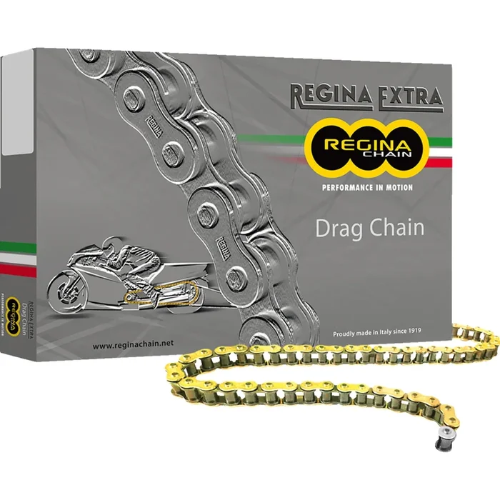 REGINA 1221-0105 136DR/1003 530 DR Extra Drag Racing Chain 530 DR Extra – Drag Racing Chain – 130 Links