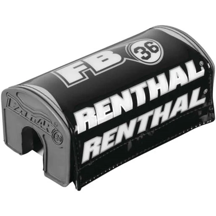 Renthal Fat Handlebar36™ Pad – Black/Silver/White P341