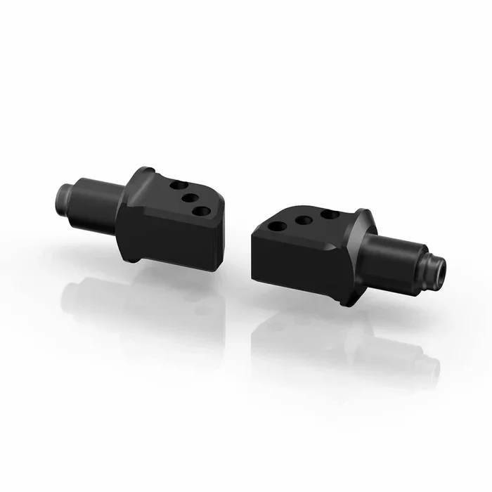 Rizoma 58-PE754B PE754B FOOTPEG MOUNT KIT PASSENGER BLACK PR