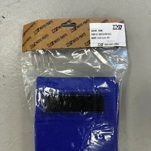 RJ1 SEAT COVER BLUE/BLACK