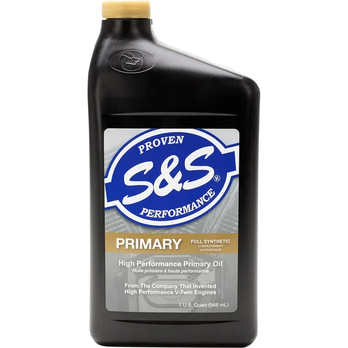 S&S CYCLE 3603-0044 153757 High-Performance Full-Synthetic Primary Oil Synthetic Primary Oil – 1 U.S. quart