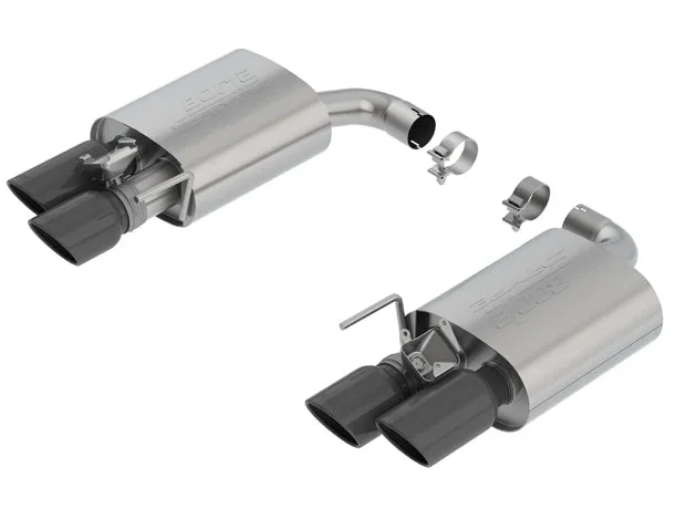 S-Type Axle-Back Exhaust for Mustang 5.0L GT 2018-23 | #11951BC | Borla