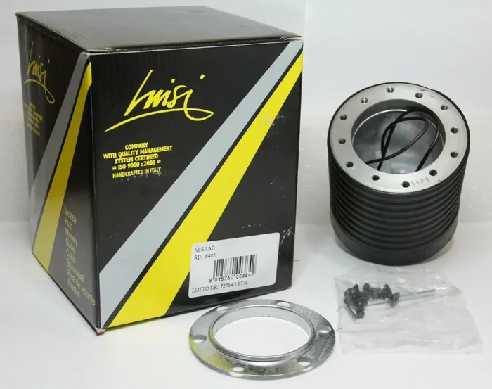 Saab 900 Turbo 1982-93 Saab 9000 Steering Wheel Hub Boss LUISI “MADE in ITALY “