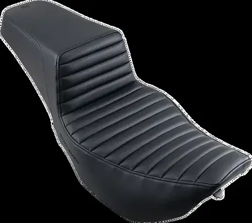 SADDLEMEN Step-Up Fits Seat – Front Tuck-n-Roll – Black – FLHR/FLHX 897-06-171