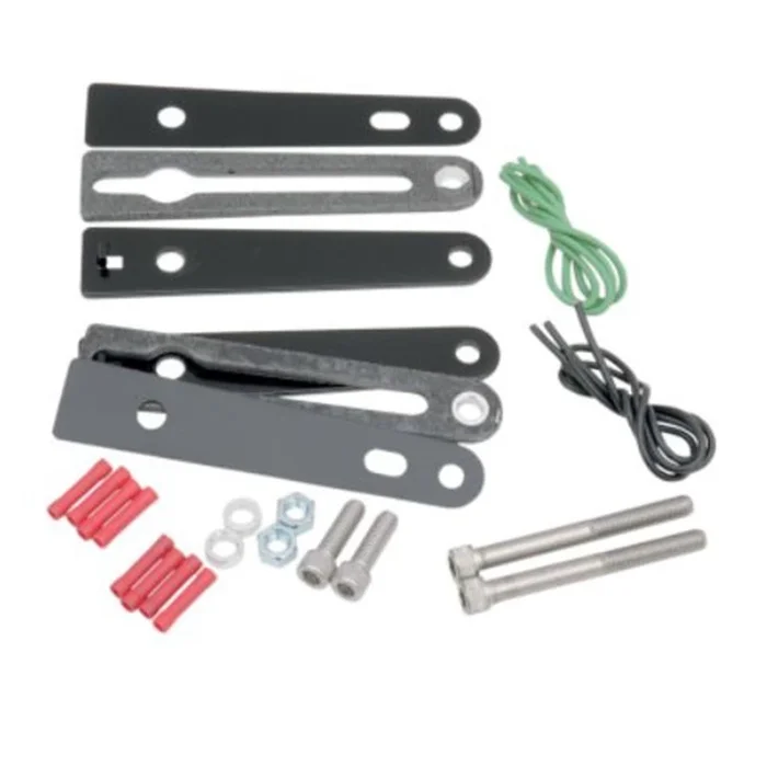 Saddlemen Turn Signal Relocation Kit – Sportster – Black 2020-0422
