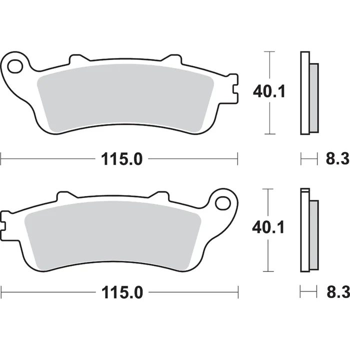 SBS LS Brake Pads for Honda – 736LS [MPN: 736LS]