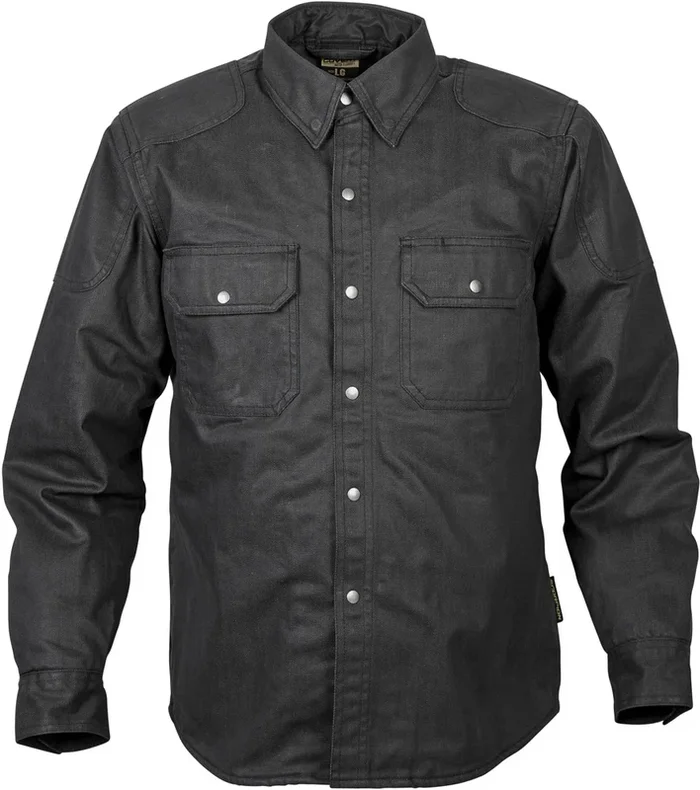 Scorpion Exo 75-5505S 13503-3 COVERT WAX RIDING SHIRT BLACK SM