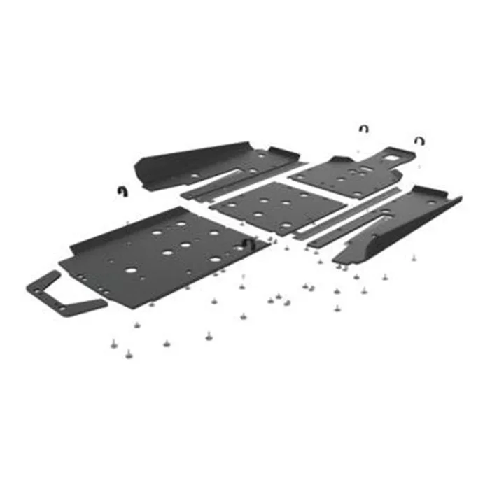 Seizmik Skid Plate W/ Tree Kickers UHMW [MPN: 76-10166KIT]