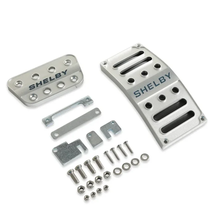 Shelby Automatic Pedal Kit (Billet Aluminium) for Mustang 2005-23 | #5S3Z-2457-9735A | Drake Muscle Cars