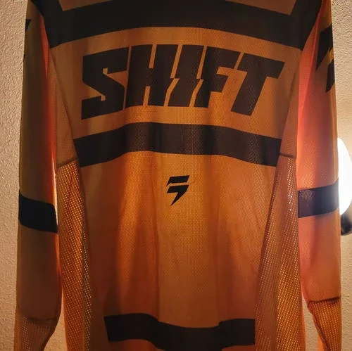 Shift black label yellow mx jersey