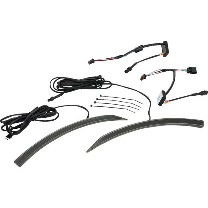 SHOW CHROME 2040-3052 41-187ABK Slayer Front Fender LED Light LED Light Front Fender – Ryker