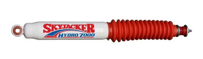Skyjacker Hydro 7000 Twintube Shock – 11.52 in Compressed / 18.66 in Extended – 2.01 in OD – White Powder Coat