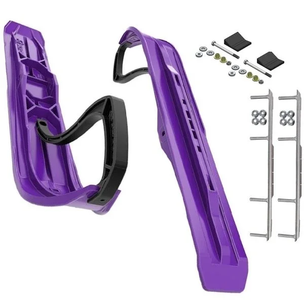 Slydog Command 6″ Purple Skis w/6″ Shaper Bar Complete Kit Yamaha T.S.S Pogo Stick Spindle
