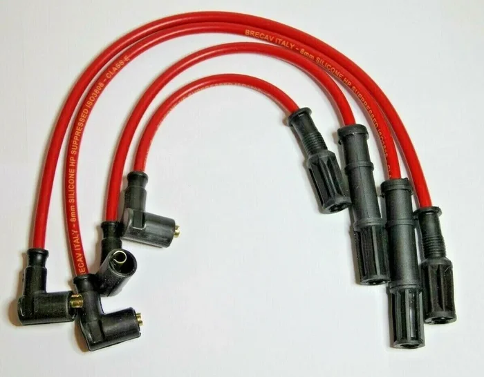 SPORT Ignition HT Leads Mito 1.4 Fiat 500 Punto Panda Ford KA 1.2 8mm SILICONE