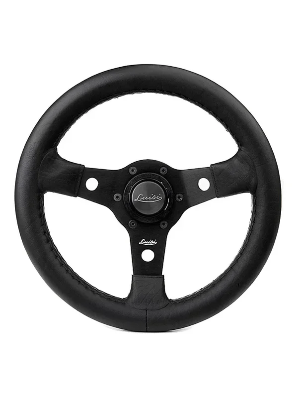 Sport Vintage Black Steering Wheel 320mm 12.7 ” Luisi Nibbio Made in Italy