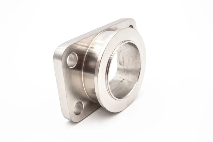 SS304 CNC Cast T3 to Turbo V-Band (VBand) Inlet Adapter Flange V2