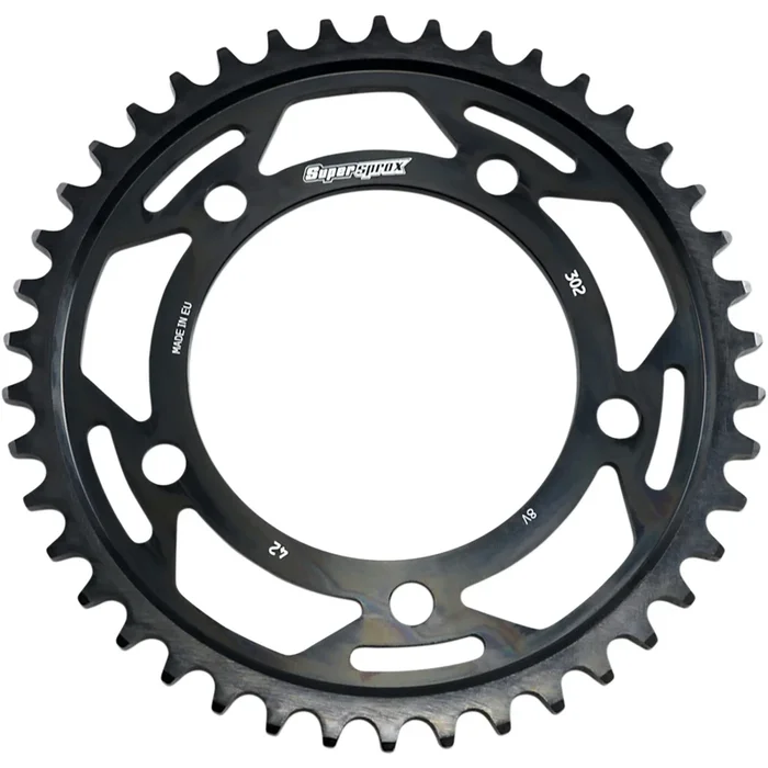 SUPERSPROX 1210-2385 RFA-302-42-BLK Edge Rear Sprocket black – 42 tooth