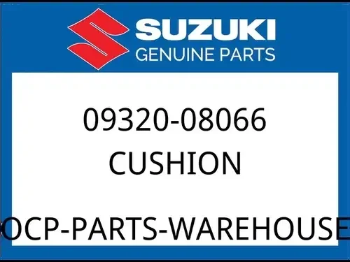 Suzuki OEM Part 09320-08066 .CUSHION (8.4X18X6)