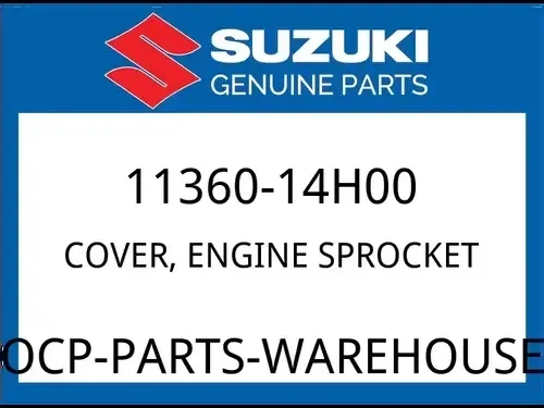 Suzuki OEM Part 11360-14H00 COVER,ENG SPROCKET
