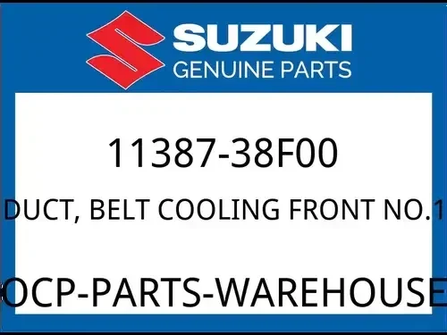 Suzuki OEM Part 11387-38F00 DUCT,BELT CLG FR NO.1