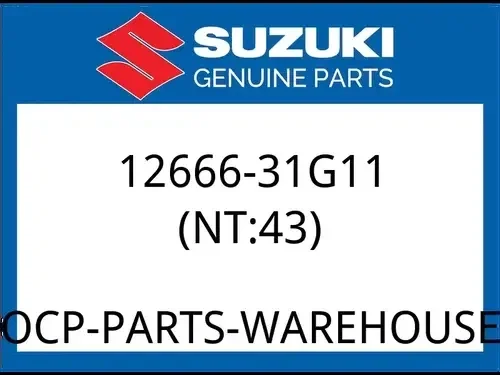 Suzuki OEM Part 12666-31G11 GEAR,CRANK BLANCER DRIVEN (NT