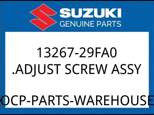 Suzuki OEM Part 13267-29FA0 .SCREW ADJUST