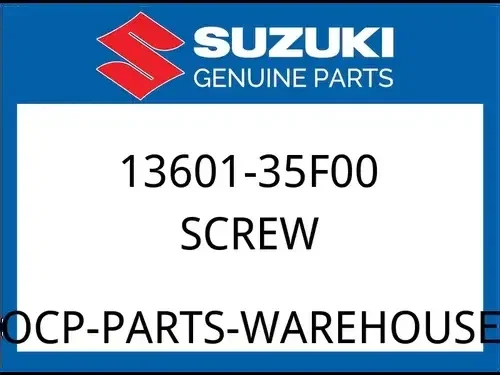 Suzuki OEM Part 13601-35F00 SCREW