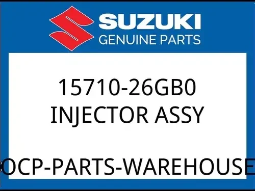 Suzuki OEM Part 15710-26GB0 INJECTOR ASSY,FUEL