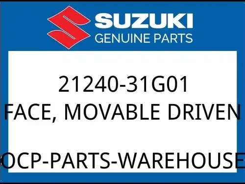 Suzuki OEM Part 21240-31G01 FACE, MOVABLE DRIVEN