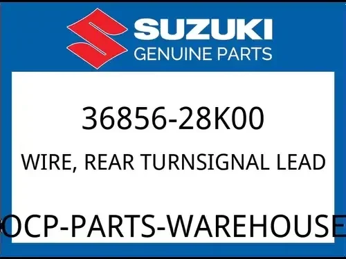 Suzuki OEM Part 36856-28K00 WIRE, REAR TURNSIGNAL LEAD