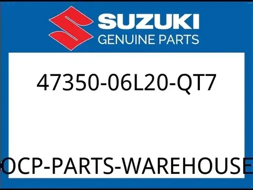 Suzuki OEM Part 47350-06L20-QT7 COVER,FRAME,L (GRAY)