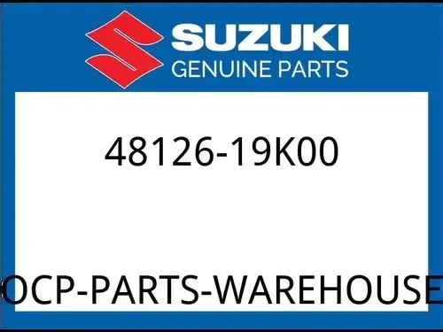 Suzuki OEM Part 48126-19K00 COVER,FOOTBOARD RR LH