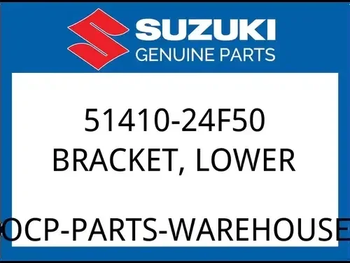 Suzuki OEM Part 51410-24F50 BRACKET,FR FORK UNDER