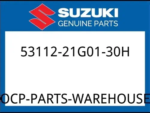 Suzuki OEM Part 53112-21G01-30H COVER, SIDE RH (WHITE)