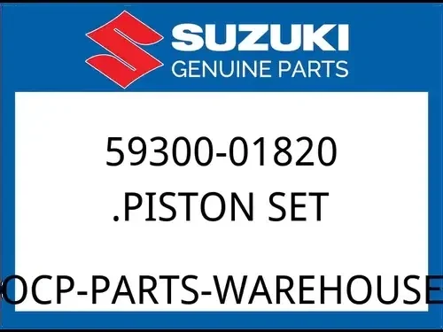 Suzuki OEM Part 59300-01820 PISTON SET