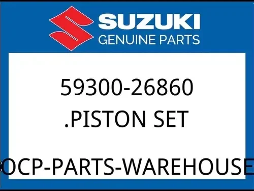 Suzuki OEM Part 59300-26860 PISTON SET