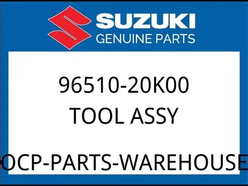 Suzuki OEM Part 96510-20K00 TOOL ASSY