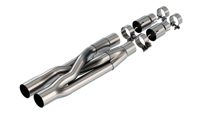 SwitchFire™ X-Pipe Replacement for Mustang 5.0L GT 2018-23 | #60715 | Borla